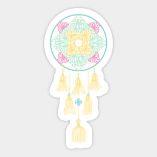 colorful pastel dreamcatcher Sticker